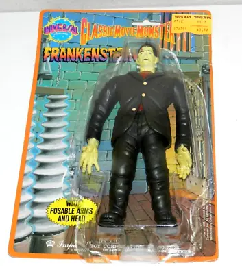 Universal Pictures Frankenstein Vintage Imperial Figure New 1986 Card Came Off • $39