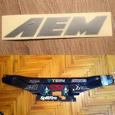 Genuine AEM 18cm Emblem Decal Logo Sticker Vinyl Decal Graphic • $20