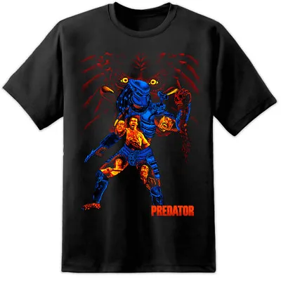 Mens Classic Hunter Predator T Shirt Aliens Nostromo Xenomorph Weyland Yutani • $51.24