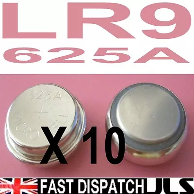 10 X LR9 PX625A V625 PX625 PX13 M20 1.5v Alkaline Batteries  • £14.45