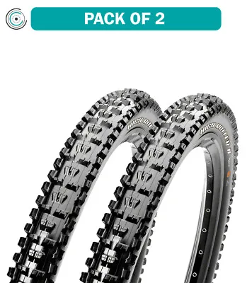 Pack Of 2 Maxxis High Roller Ii Tire 29 X 2.3 Tubeless Folding Blk Mountain Bike • $148