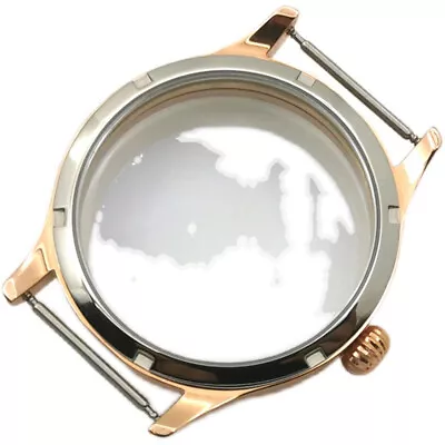 Elegant 44MM Stainless Steel Watch Case Fit For ETA6497/6498 Watch Movement C • $32.69