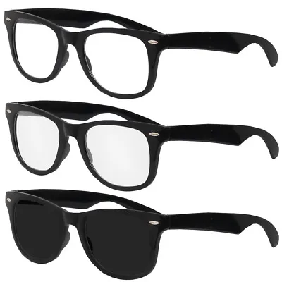 Novelty Geek Glasses Nerd Fancy Dress Costume Accessory Mens Ladies Choose Style • £6.99