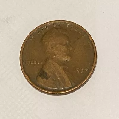 1934 Lincoln Wheat Cent - Penny 1c Coin **Free Shipping** CC1934-7 • $1.48