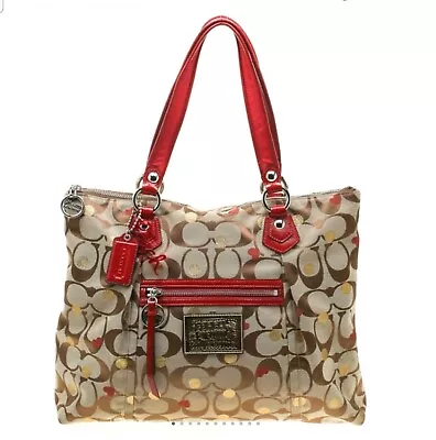 Coach Poppy Heart Glam Tote LIMITED EDITION • $160