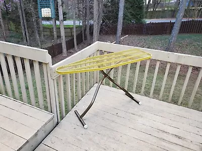 Vintage Mid Century Ironing Board Metal Ironing Board • $160