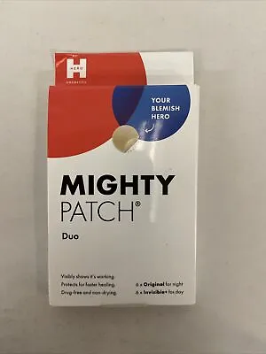 $10.99 • Buy Hero Cosmetics The Original Mighty Patch Duo 12 Patches-Day & Night NEW 