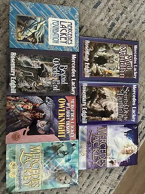 Mercedes Lackey Lot Of 7 Complete Trilogy Hardback Books Book Rare Fantasy • $32.99