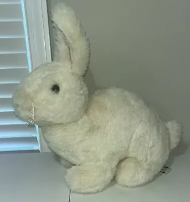 Ditz Designs Hen House Off White Cream Soft Plush Bunny Rabbit 18” Head Turns • $55