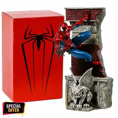 Avengers Spiderman Homecoming PVC Statue Marvel Collectible Model Toys Maquette • $79.98