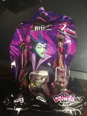 DISNEY DOMEZ VILLAINS SERIES 1 NEW In Sealed PACKAGE MINI FIGURE Blind Box $0S/H • $12.68