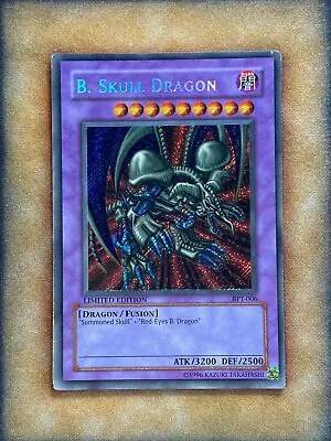 Yugioh B. Skull Dragon BPT-006 Secret Rare Limited Edition MP • $36.99