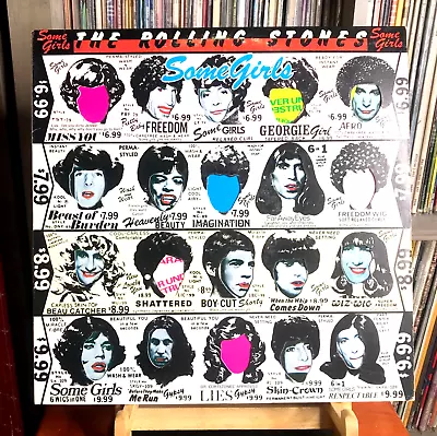 Tested:  The Rolling Stones – Some Girls - 1978 Classic Rock LP • $12
