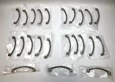 Hafele 1017595 Antimicrobial Matt Nickel Zamak Pull Handle Lot Of 23 • $39