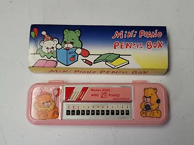 1980's New Electron Echo Mini Keyboard Pencil Case Paino Needs Battery • $24.59