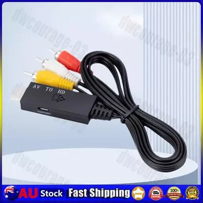 HDMI-compatible To RCA AV Converter Cable Plug And Play 1m For DVD Camera LCD TV • $12.14