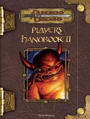 HARDCOVER Player's Handbook II 3.5 Dungeons Dragons 3rd Edition • $60.95