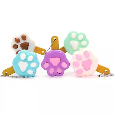 Surprise Squishy Cute Cat Paw Fidget Toy For Girls 1 Random Keychain Figure • $6.99