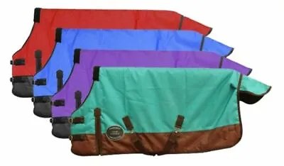 56-62 WATERPROOF Winter Turnout Small Horse Pony Lightweight 1200D BLANKET • $59.94