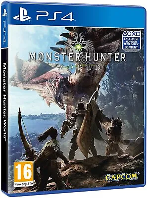 $49.35 • Buy Monster Hunter World Playstation 4 PS4 EXCELLENT Condition PS5 Compatible