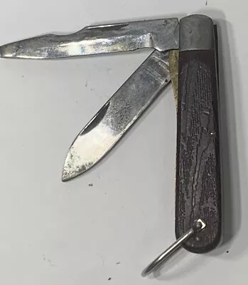 Vintage M Klein & Sons 2 Blade Electricians Pocket Knife Made In Chicago USA • $13.45