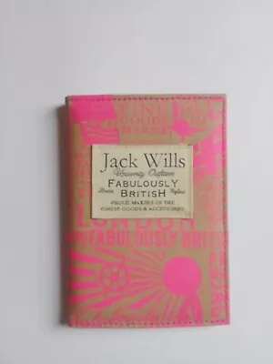 Jack Wills Passport Pink Passport Holder  • £3.50