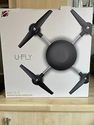 U-FLY HUAJUN QUADCOPTER FPV W606-3 Brand New • £20