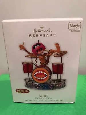 Hallmark Keepsake Ornament Animal The Muppet Show 2010 RARE Features Sound • $174.99