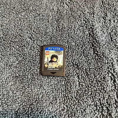 LEGO The Lord Of The Rings (Sony PlayStation Vita 2012) Cartridge Only • $12.50