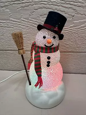 Complete Vintage Avon  The Gift Collection  10  Chilly Sam LIGHT UP Snowman • $49.99