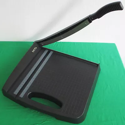 $10 • Buy X-Acto 12  Plastic Base Guillotine Paper Trimmer Cutter 10 Sheet Capacity #26232