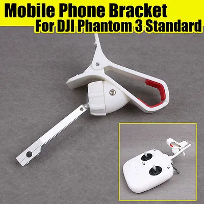 $9.16 • Buy Mobile Device/Phone Holder Bracket For DJI Phantom 3 Standard Drone Transmitter