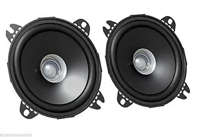 JVC 420 Watts 4  Inch 10cm Dual Cone Car Van Truck Door Dash Speakers New Pair • £15.95