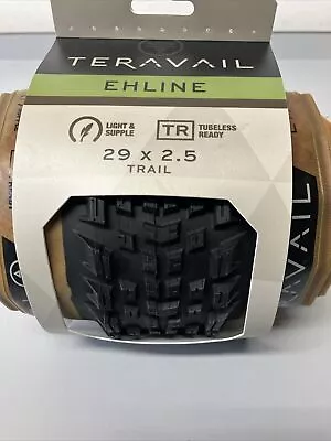 Teravail Ehline Tire - 29 X 2.5 Tubeless Folding Tan Light And Supple • $58.64