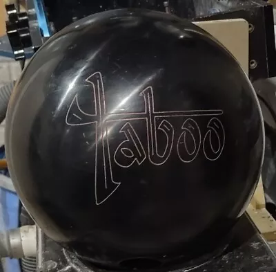 Used 15 Lb Hammer Jet Black Taboo Bowling Ball • $25