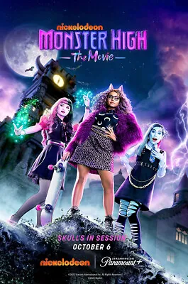 Monster High The Movie 2022 Movie Premium POSTER MADE IN USA - CIN256 • $15.48