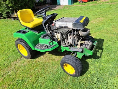 £750 • Buy John Deere 355 Ride On Mower  Diesel  Yanmar Missing The Bonnet And Cutting Deck
