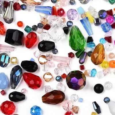 Random Mixed Assorted Glass Beads Approx. 75g For Jewellery Making And Crafts • £4.99
