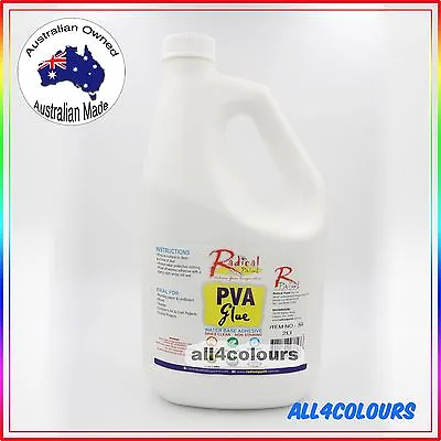 $29.50 • Buy 2L OZ Made NON TOXIC PVA Glue Washable Adhesive For SLIME Non Staining