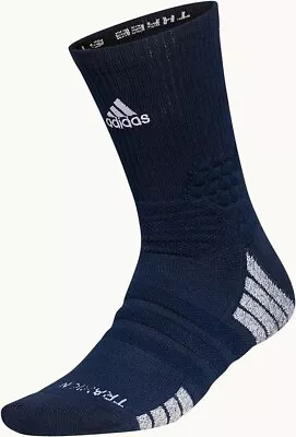 One Pair Adidas Creator 365 Maximum Cushioned Basketball Crew Socks • $13.99