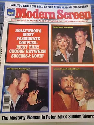 Lindsay Wagner Ryan O'Neal - Modern Screen Magazine 1976 • $9.99