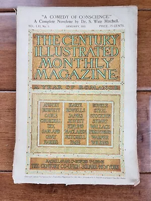 The Century Illustrated Monthly Magazine - Jan 1901 - 3 Maxfield Parrish Pages • $6.99