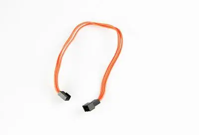 RAIDMAX 3-Pin Male To 3-pin Female PC Fan Power Extension Cable-Orange • $2.99