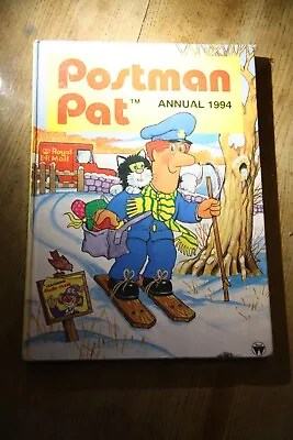 Postman Pat Christmas Annual 1994 30th / 40th Birthday Present + Charlie Chalk  • £10.95