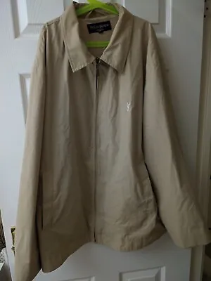 Yves Saint Laurent Cream Harrington Jacket - XL - Excellent Condition • £99.99