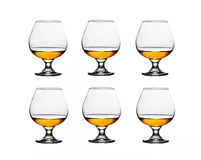 [6x] Large Size Glass Brandy Cup Cognac Snifter Water Cup Tea Mug Whisky 500ml • $69.95