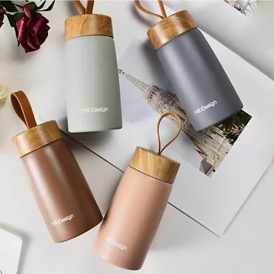 Tea Cup Mini Creative Water Bottle Thermal Mug Travel Mug Thermal Vacuum Flask • £12.46