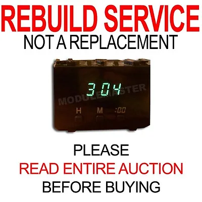  Rebuild Repair For 96 97 98 99 00 01 02 Toyota 4-Runner Clock • $16.99