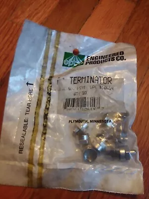 F-Type 75 Ohm Terminator With Resistor Coax Coaxial Cable Connector - 10 Pack • $5