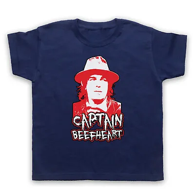 Captain Beefheart Don Van Vliet Unofficial Rock Music Kids Childs T-shirt • £16.99